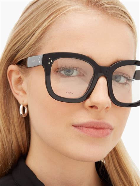 oversized celine glasses|celine eyewear rectangular sunglasses.